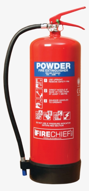 9kg-powder - Powder Fire Extinguisher Use #997904