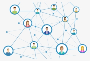 People In A Network - Network #998545