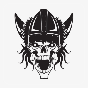 Viking Skull Decal - Viking Skull #998820