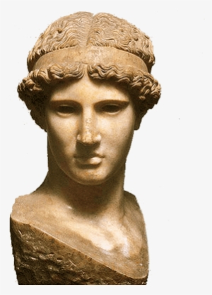 Antique Bust - Brown Aesthetic Png #999142