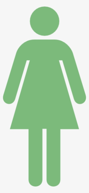 This Free Clipart Png Design Of Green Female Symbol #999219