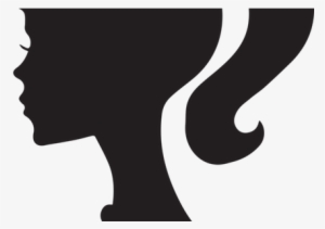 Vector Stock Beauty Vector Woman Side Face - Silhouette Barbie Logo Png #999515