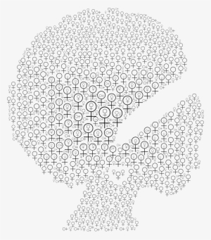 Image Freeuse Library Clipart American Woman Female - Circle #999517