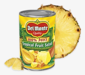 Tropical Fruit Salad - Del Monte Fruit Cocktail In Heavy Syrup 8.5 Oz. Can #999823