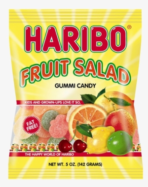 Haribo Fruit Salad Gummi Candy - Haribo Fruit Salad #999867