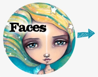 Faces/ Wellbeing, Healing & Art And Whimsical/ Quirky - Illustration #9901341