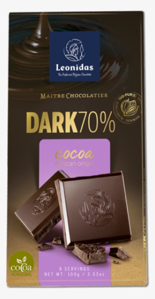 Leonidas Dark 70% Cocoa African Origins Bars - Leonidas Dark Chocolate #9902840