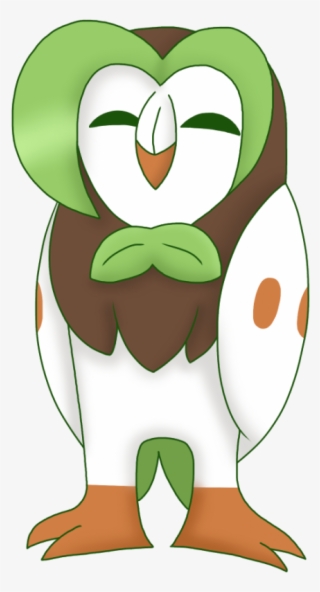 Pokemon Dartrix Png - La Evolución De Rowlet #9903059