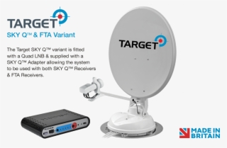 Target Sky Q & Fta - Made In Britain #9903327