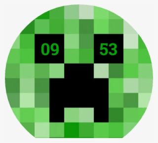 Creeper Logo Png - Minecraft Creeper Face Png #9903336