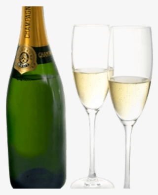 Liquor Clipart Champagne Bottle - Бокал Шампанского #9903716