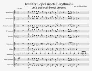 Jennifer Lopez Meets Eurythmics Let's Get Loud-sweet - Document #9904179