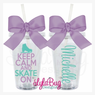 Keep Calm And Skate On Tumbler - Tumbler #9904260