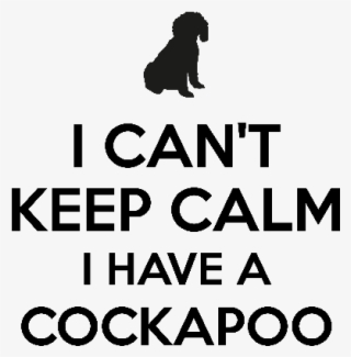I Cant Keep Calm I Have A Cockapoo - Funny Cockapoo #9904316
