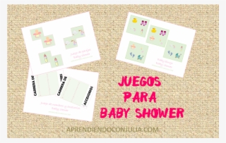 Juegos Para Baby Shower - Paper #9904611