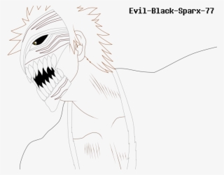 Bleach Ichigo Kurosaki - Line Art #9905927