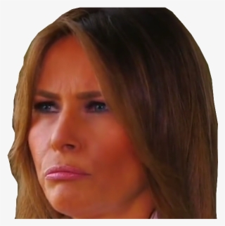Sticker Politic Melania Trump Triste - Girl #9907282