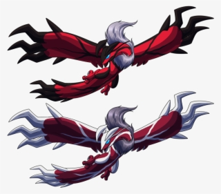 Xerneas And Yveltal - Pokemon Shiny Yveltal #9907595