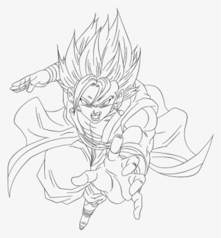 017 Malbuch Malvorlagen Vegito Potentialplayers New - Vegetto Xeno Ssj4 Para Colorear #9907736