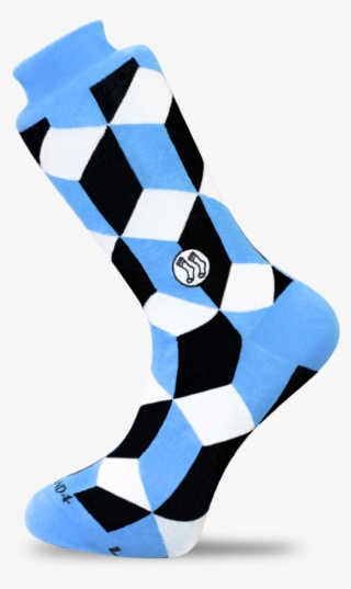 Optical Illusion Sock - Sock #9907850