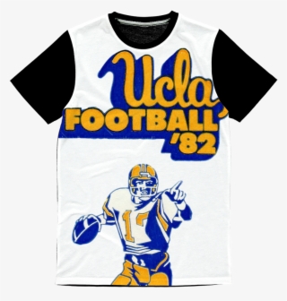 1982 Ucla Bruins Football ﻿classic Sublimation Panel - T-shirt #9907991