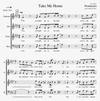 Take Me Home Sheet Music Composed By Yet Another Song - 715 Creeks Sheet Music #9908174