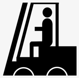 Lifted Truck Cliparts - Forklift Clipart #9908587