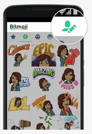 Emoji - 2 Types Of Bitmoji #9909267