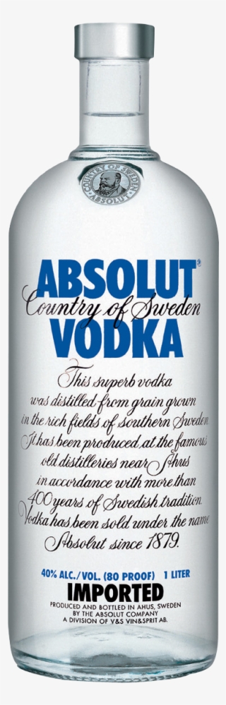 Vodka Png - Absolut Vodka #9909808