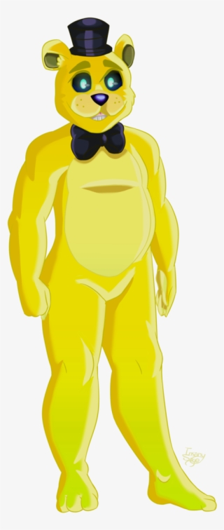 Golden Freddy In Cartoon By Insanysage - Twitter On Five Nights In Cartoon #9910127