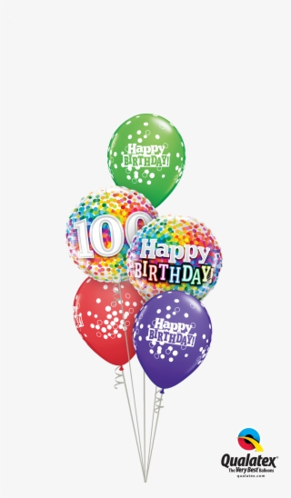Inicio / Ramos De Globos - 100th Birthday Balloons Transparent #9911741