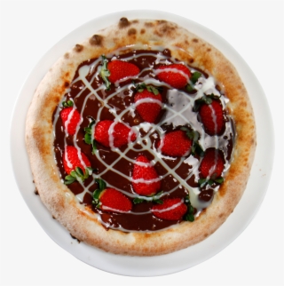 Pizza De Chocolate Com Morango - Flatbread #9912136
