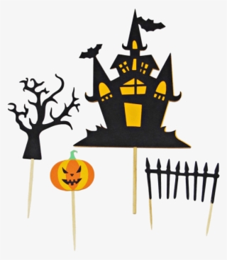 Topo Bolo Casa Mal Assombrada - Casa Mal Assombrada Halloween #9912559