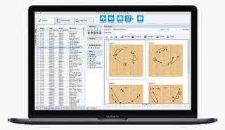 Fastdraw® Basketball Play Diagramming Software - Computer Monitor #9912899
