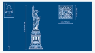 Statue Of Liberty - Lego Architecture Vrijheidsbeeld #9912937