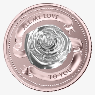 Silver Numis Pamp All My Love For You 2019 34 G - Rose #9913060