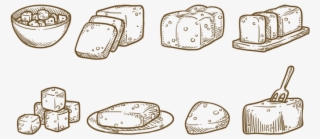 Tofu Icons Vector #9913805