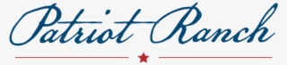 23099 Patriot Ranch Logo Design-final - Calligraphy #9914294