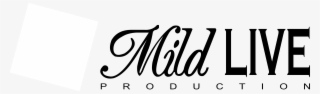 A Mild Live Production Logo Black And White - Mild #9914602