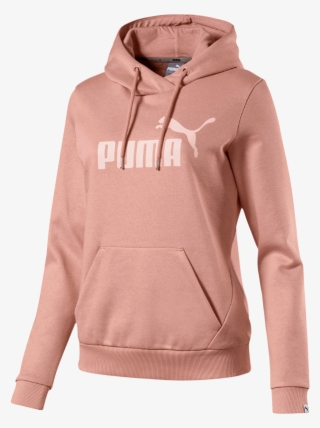 Puma Clothing Ess No - Pink Puma Hoodie Womens #9914688