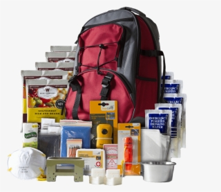 5 Day Red Survival Backpack - Backpack For Emergency Kit #9914694