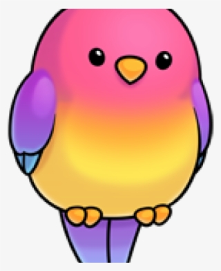 Adorable Clipart Beautiful Parrot - Cute Cartoon Animal Png #9914782