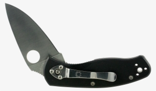 Spyderco C136gp Persistance G-10 Black Plain - Utility Knife #9915266