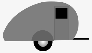 Mobile Home Clipart - Teardrop Trailer #9915734
