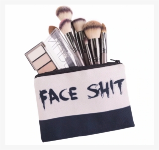 Face Shit Makeup Pouch - Makeup Brushes #9917351