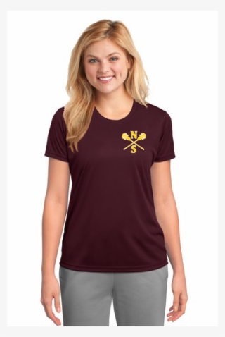 Embroidered N/s Girls Lacrosse Men's Or Women's Performance - Port & Company Mens Pc380 Performance Tee #9917870