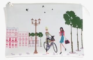 Toiletry Bag - Tandem Bicycle #9917946